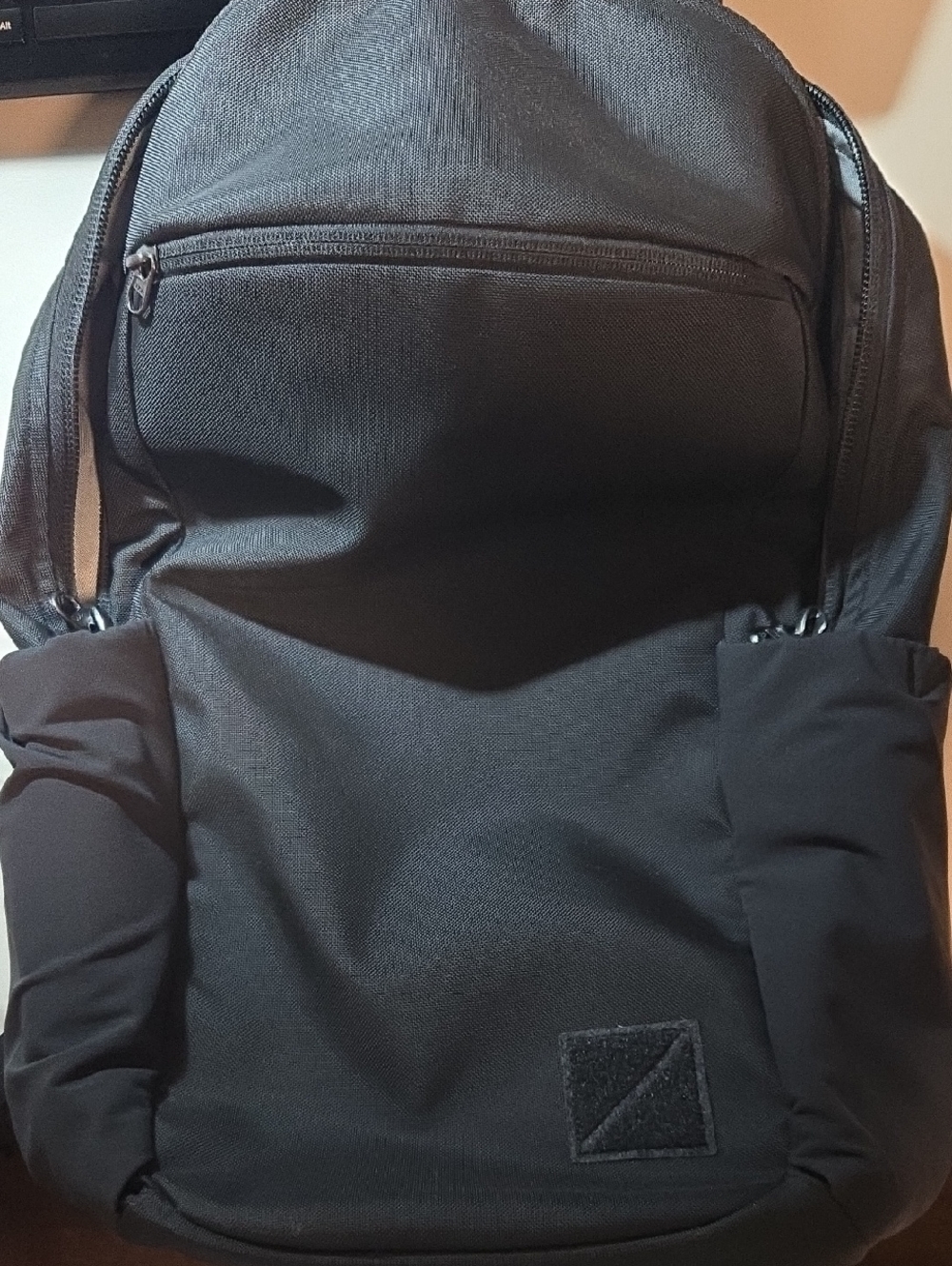 EVERGOODS CIVIC HALF ZIP 26L v2 Black Men's Everyday Backpack